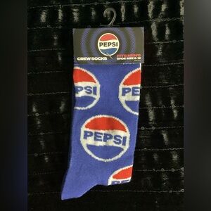 Pepsi Logo Blue Casual Socks 6-12